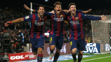 messi neymar suarez