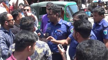 Sunamganj human chain foiled