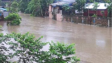 Thakurgaon Pic-Ceaseless rainfall collapses normal life -03.jpg