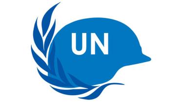un peacekeeping logo