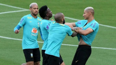 Richarlison and Vinicius Junior