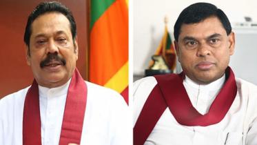 mahinda rajapaksa and Basil rajapaksa