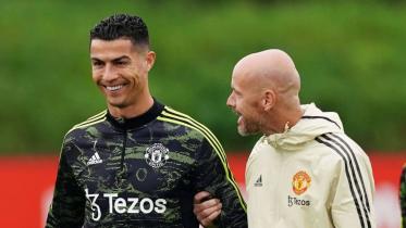 ronalodo and ten hag