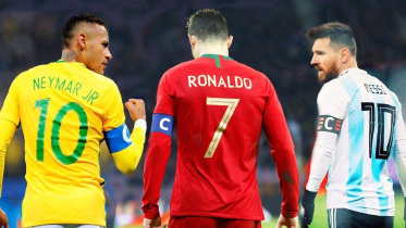 Neymar, Messi & Ronalodo 