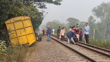 মালবাহী ট্রেন লাইনচ্যুত