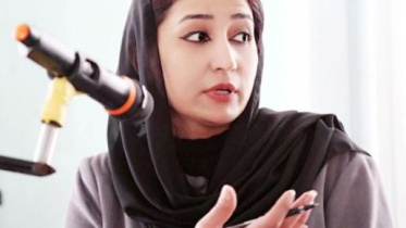 আফগানিস্তানের সাবেক নারী সংসদ সদস্য মুরসাল নাবিজাদা। ছবি: টুইটার থেকে সংগৃহীত