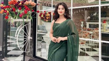 চিত্রনায়িকা শবনম বুবলি। ছবি: সংগৃহীত