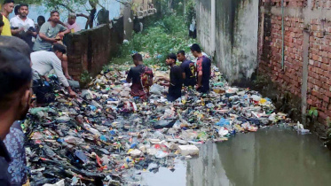 ড্রেনে পড়ে নিখোঁজ শিশু