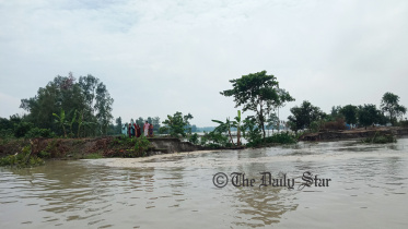 সিরাজগঞ্জে কমছে যমুনার পানি, কমেনি দুর্ভোগ 
