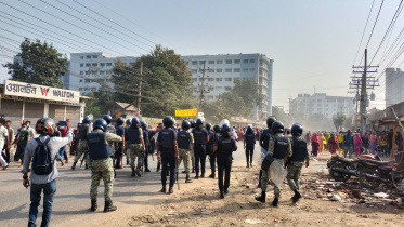 মজুরি বৃদ্ধির দাবি: আশুলিয়ায় কাজে যোগ দেয়নি অন্তত ৩০ কারখানা শ্রমিক