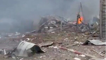 হিজবুল্লাহর হামলায় ব্যাপক ধ্বংসযজ্ঞের শিকার হয় ইসরায়েলের বিরানিত সামরিক ঘাঁটি। ছবি: ভিডিও থেকে নেওয়া স্ক্রিণশট/টাইমস অব ইসরায়েল