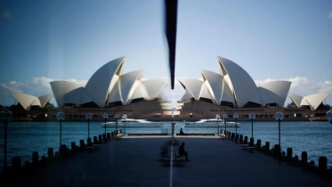 অস্ট্রেলিয়ার মাইলফলক স্থাপনা সিডনি অপেরা হাউস। ছবি: রয়টার্স