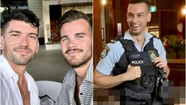 অভিযুক্ত পুলিশ অফিসার ল্যামারে কন্ডন এবং নিহত জেসি বেয়ার্ড ও লুক ডেভিস। ছবি: সংগৃহীত