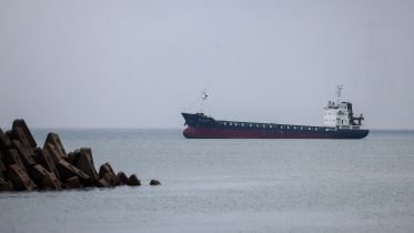 তাইওয়ানের সমুদ্র বন্দর কিনমেনের কাছে জাহাজ দেখা যাচ্ছে। ছবি: এএফপি
