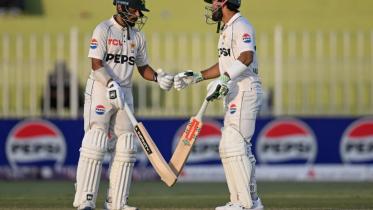 Saud Shakeel and Mohammad Rizwan