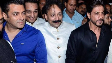 বলিউড তারকাদের সঙ্গে ঘনিষ্ঠ ছিলেন নিহত বাবা সিদ্দিক। ছবি: ফেসবুক থেকে সংগৃহীত