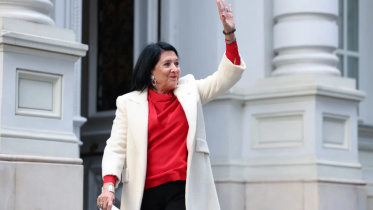 বিদায়ী প্রেসিডেন্ট সালোমে জুরাবিশভিলি