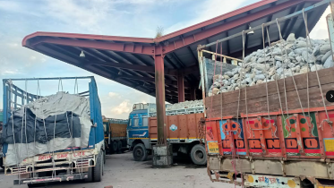 আমদানি, বুড়িমারী স্থলবন্দর, ভারত, ভুটান, বোল্ডার পাথর,