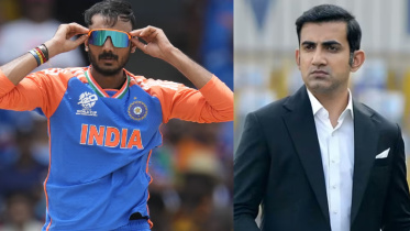 axar patel and gautam gambhir