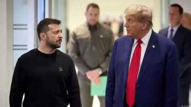 ডোনাল্ড ট্রাম্প ও ভলোদিমির জেলেনস্কি। ফাইল ছবি: ডয়চে ভেলে