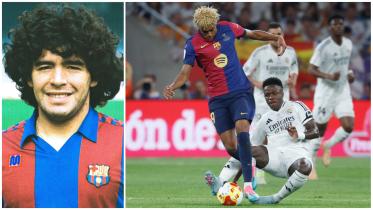 maradona, barca and real