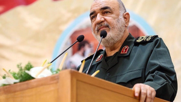 ইরানের বিপ্লবী রক্ষীবাহিনীর (আইআরজিসি) প্রধান মেজর জেনারেল হোসেন সালামি। ছবি: সংগৃহীত