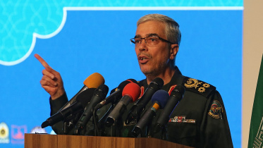 ইরানের সশস্ত্র বাহিনী প্রধান মোহাম্মদ বাঘেরি। ফাইল ছবি: এএফপি