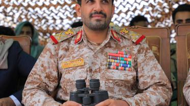 হুতি সেনাপ্রধান মুহাম্মদ আবদ করিম আল-ঘামারি। ফাইল ছবি: রয়টার্স