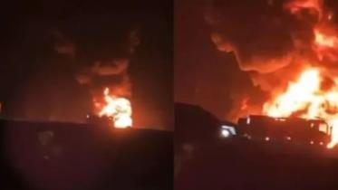 সৌদি আরবে বাস-ট্যাংকার সংঘর্ষে ৪২ ভারতীয় উমরাহ যাত্রী নিহত হয়েছেন। ছবি: ইউএনবি