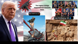 ট্রাম্পকে নিয়ে ইরানের ব্যঙ্গাত্মক পোস্ট। 