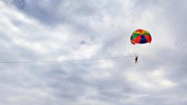 parasailing