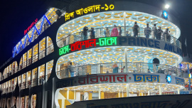 ঢাকা-বরিশাল রুটের লঞ্চ। ছবি: টিটু দাস/ স্টার