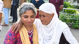Anju returns home from India after 15 years
