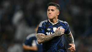 Argentina's midfielder Enzo Fernandez