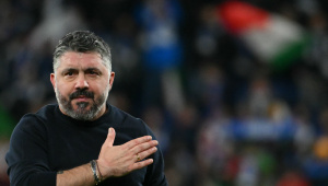 Italy's headcoach Gennaro Gattuso