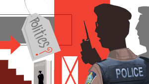 police don’t belong to any party