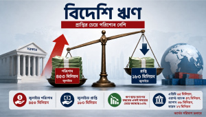 জুলাইয়ে বিদেশি ঋণ যা পেয়েছে, তার প্রায় ৩ গুণ পরিশোধ করেছে বাংলাদেশ