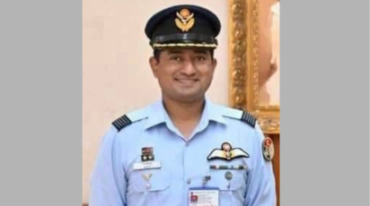 বিমান বাহিনীর উইং কমান্ডার সাইফুর রহমান সাইফ। ছবি: সংগৃহীত