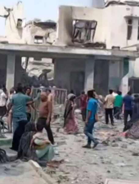 US and Israeli strikes that hit a girls' elementary school in Minab