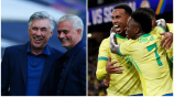 Carlo Ancelotti, Jose Morinoho and Brazil