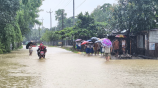 টানা ভারী বর্ষণে খাগড়াছড়ির একাধিক সড়ক তলিয়ে গেছে