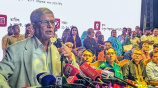অনুষ্ঠানে বক্তব্য দিচ্ছেন বিএনপির মহাসচিব ও স্থানীয় সরকারমন্ত্রী মির্জা ফখরুল ইসলাম আলমগীর। ছবি: স্টার