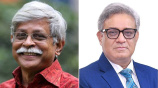  মুহম্মদ জাফর ইকবাল ও এ এস এম মাকসুদ কামাল। ছবি: সংগৃহীত